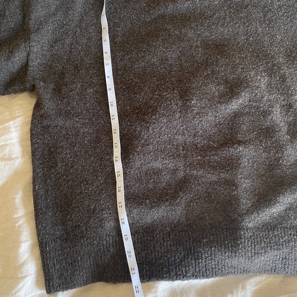 H&M Dark Brown Charcoal Turtleneck Sweater - Picture 3 of 7